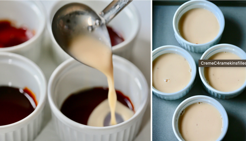 Bras Crème caramel, a family recipe