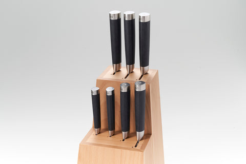 Bloc à couteaux en bois