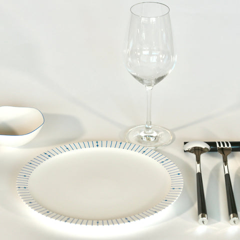"Ame" Rain Large Plate by Hiromi Daido