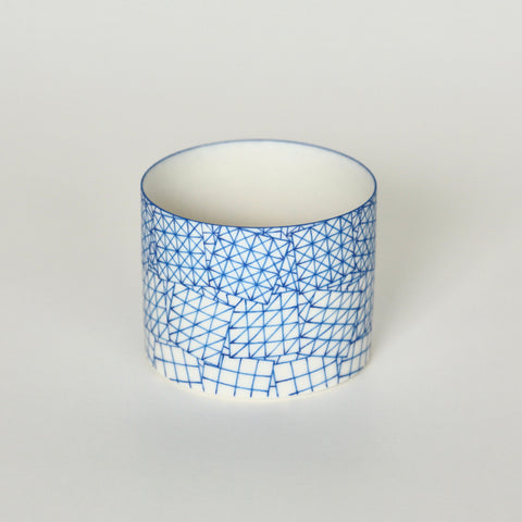 Blue x White KAKEAMI (Gradation) by Hiromi Daido