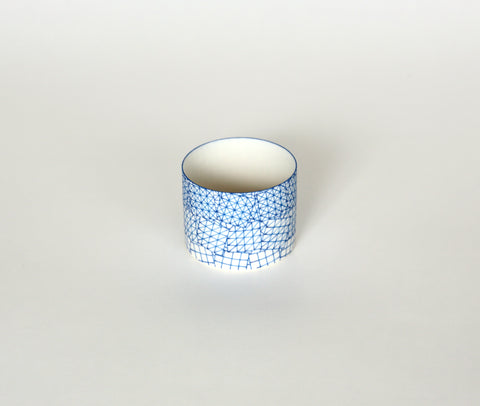 Blue x White KAKEAMI (Gradation) by Hiromi Daido