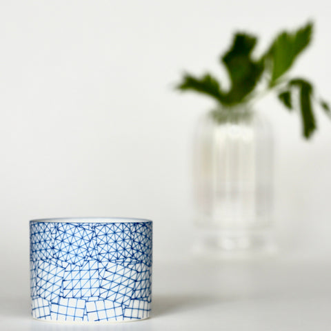 Blue x White KAKEAMI (Gradation) by Hiromi Daido