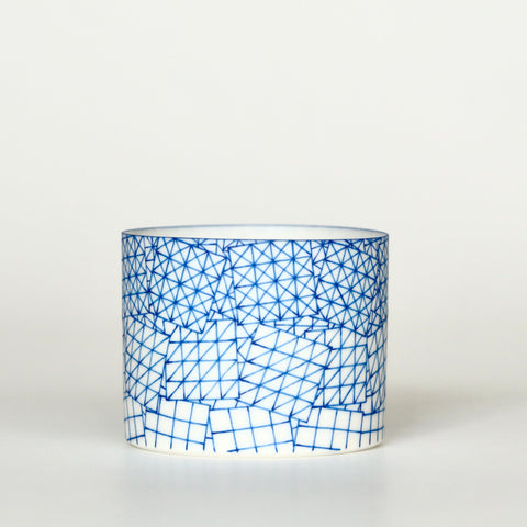 Blue x White KAKEAMI (Gradation) by Hiromi Daido