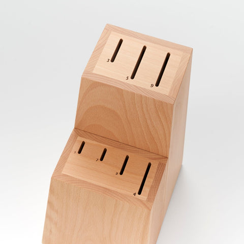 Michel BRAS Wooden Hida Knife Block