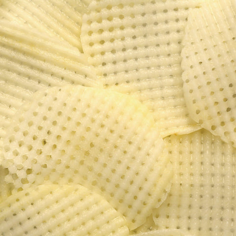 Waffle cut using wave blade and julienne blade with La Mandoline Michel BRAS KItchenware by KAI