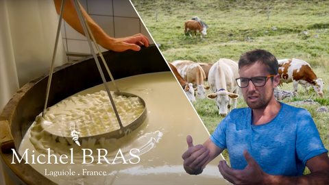 Traditional Productor of Laguiole Cheese in France for a Legendary Chef: Le Buron de la Treille