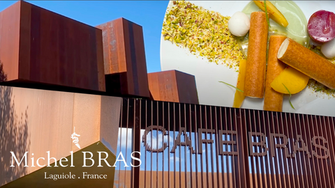 The Aubrac Hall of Fame at Café BRAS in Musée Soulages: By Sébastien Bras & Christophe Chaillou