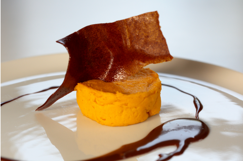 [Michel Bras Recipe] Thanksgiving special – SQUASH CAKE WITH COFFEE NOUGATINE